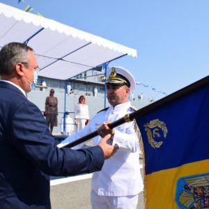 Ceremonie de schimbare a conducerii Forțelor Navale Române